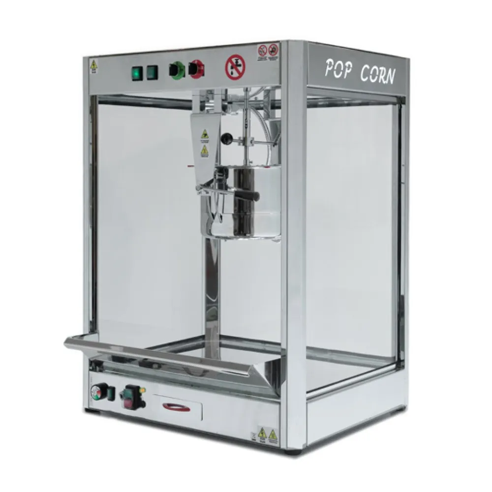 Профессиональный аппарат для попкорна Semplice Inox