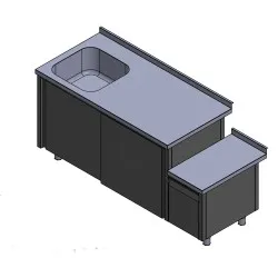 Projekts - N/T galds ar izlietni