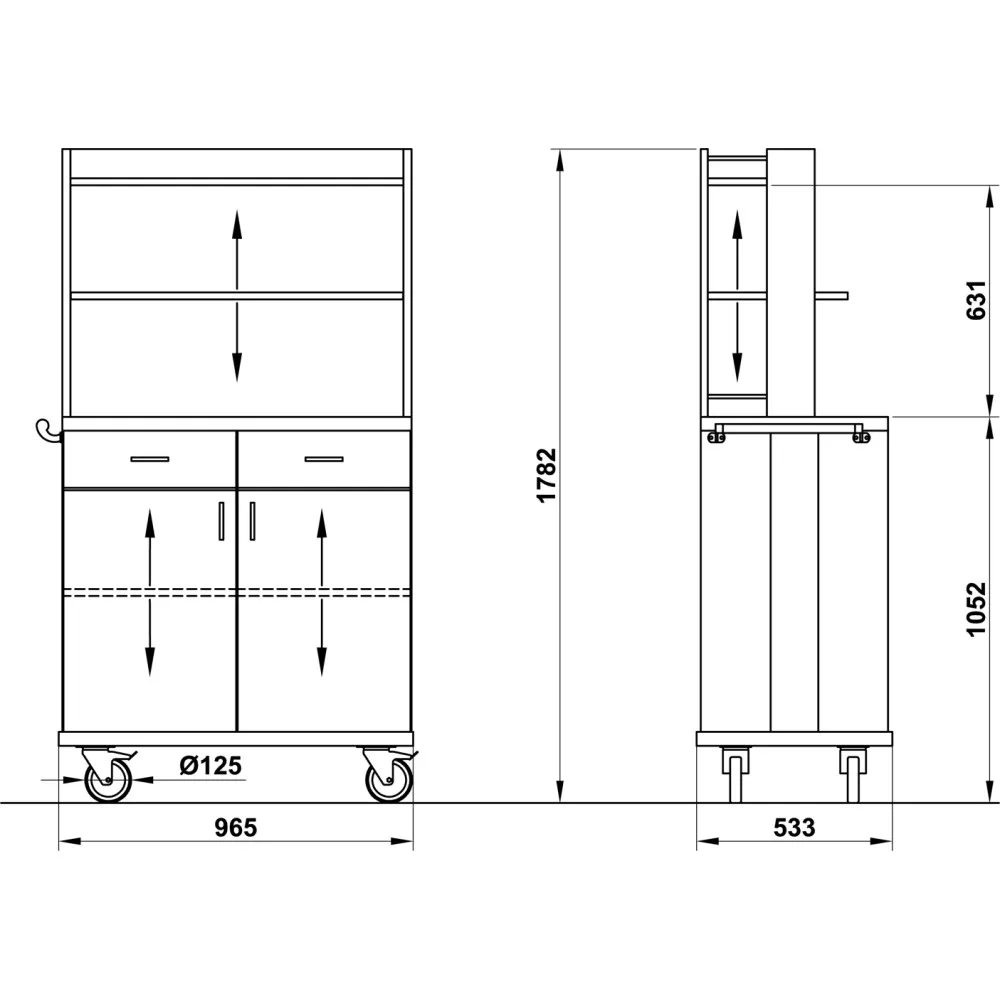 Barmeno stotis Alkor2AP B/R