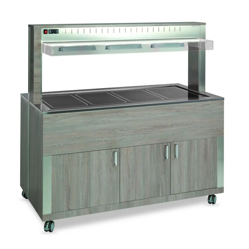 ATHENA Halogeenlampidega Kuum Pind 4 tk