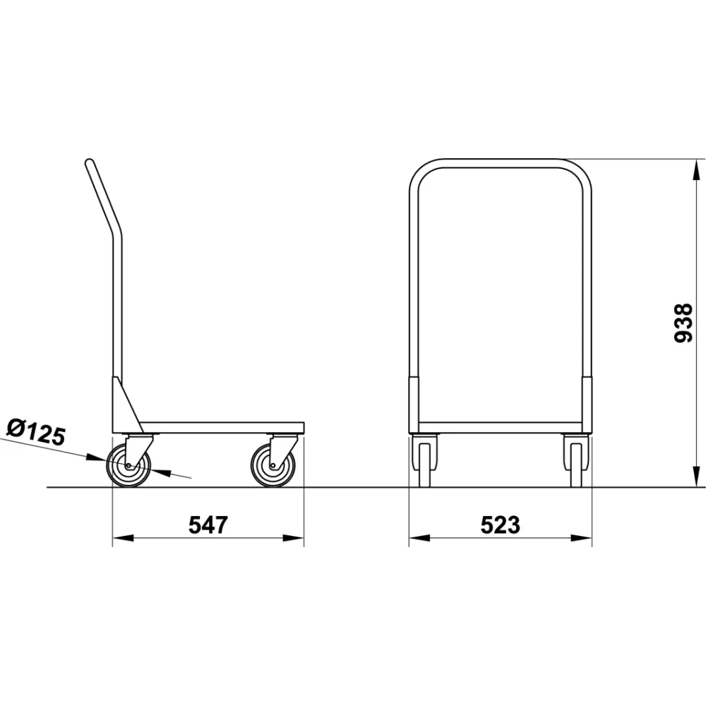 TRANSPORDIRATAS BACCO 50x50 - Tõhus Transport Sööklas