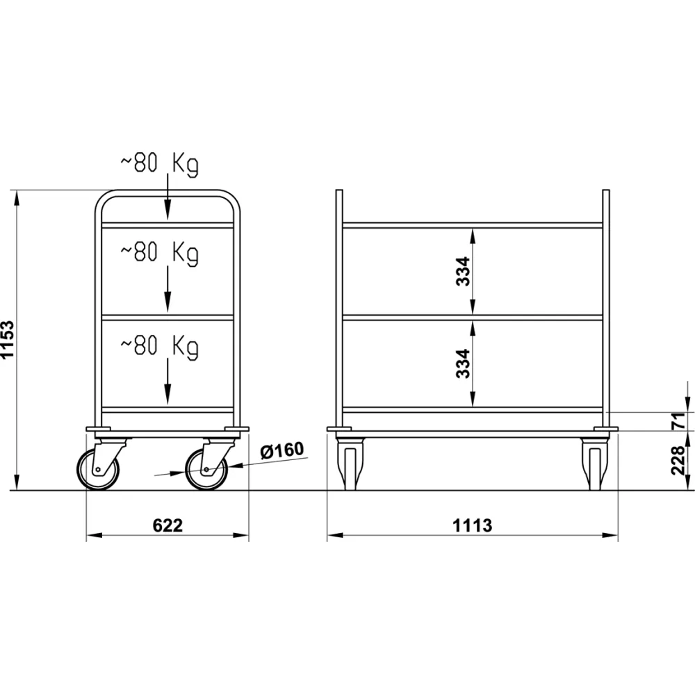 Cerere Rinf Teeninduskäru