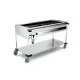 Premium Stainless Steel Bain Marie Trolley with Front Controls