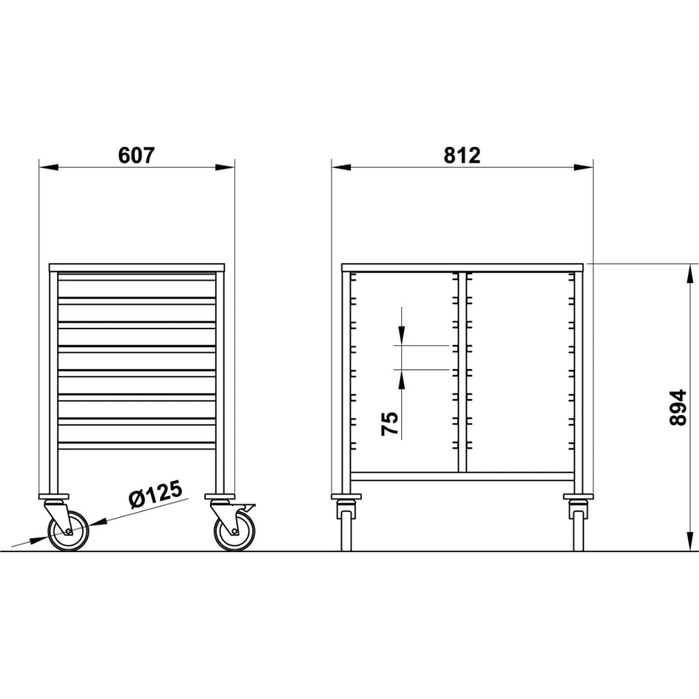 VEGA GN1/1 Trolley with Advanced Features