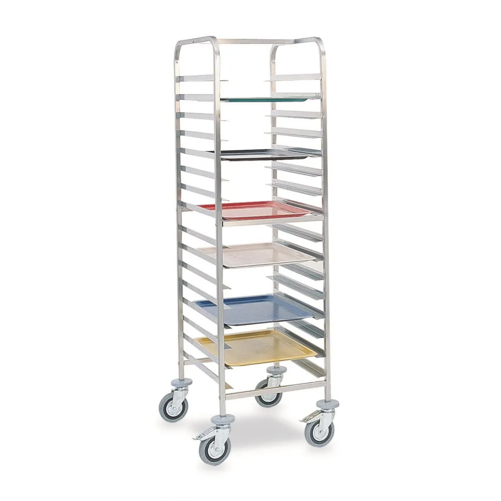 Chariot de Rangement VEGA 60x40 avec 16 Plateaux