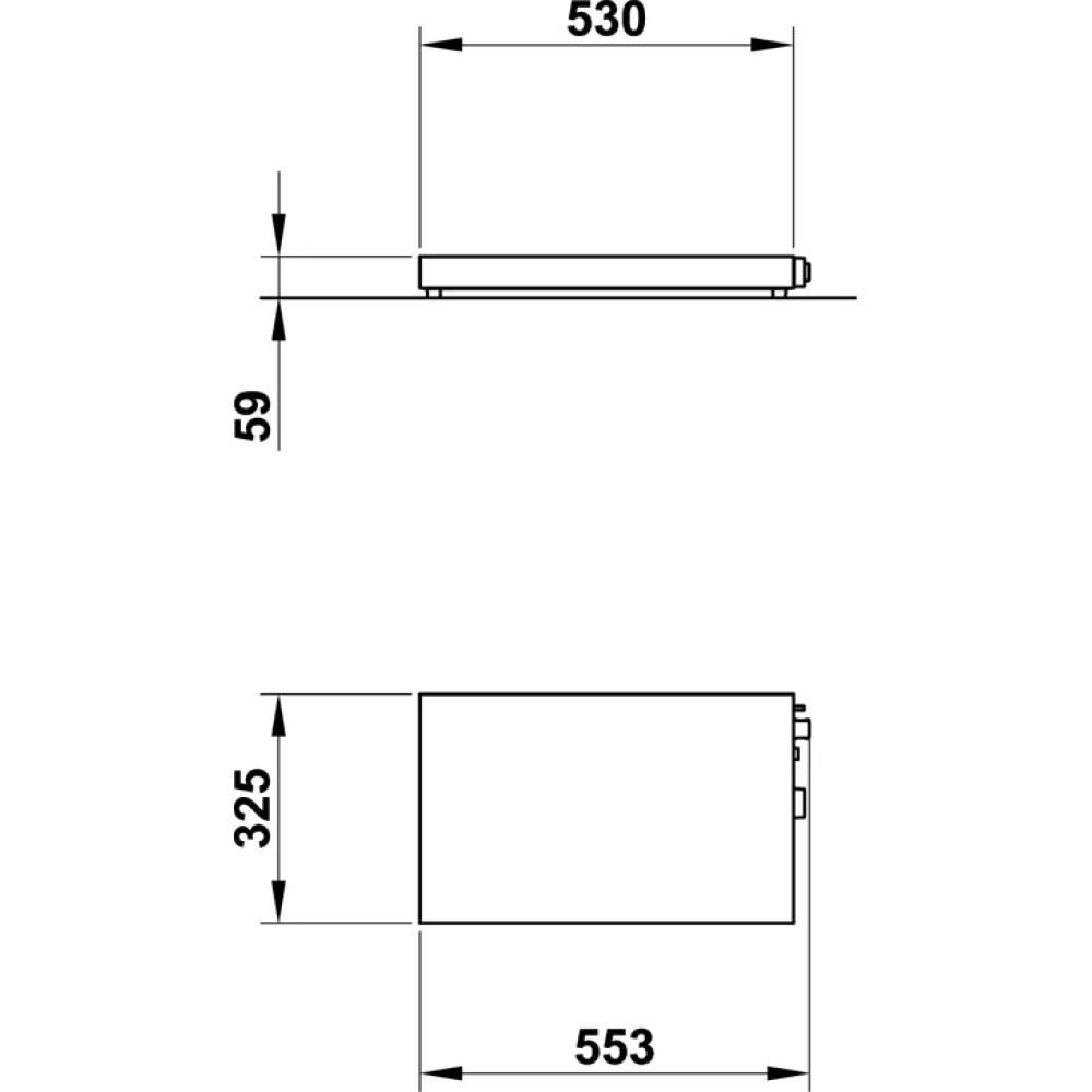 Электрическая плита VULCANO 1/1