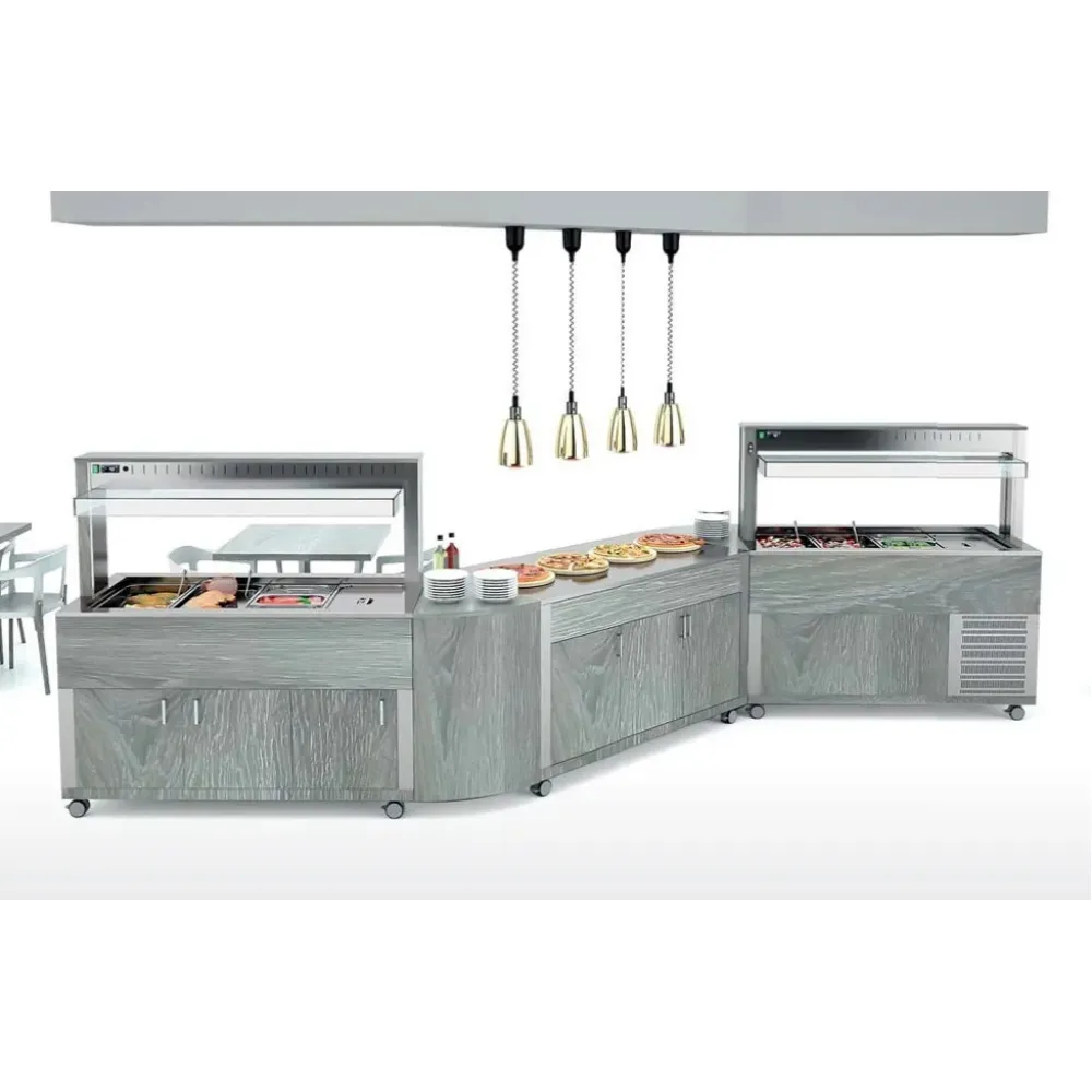 Kampinis modulis 90° su kojelėmis ir medine lentyna ATHENA A 90-1