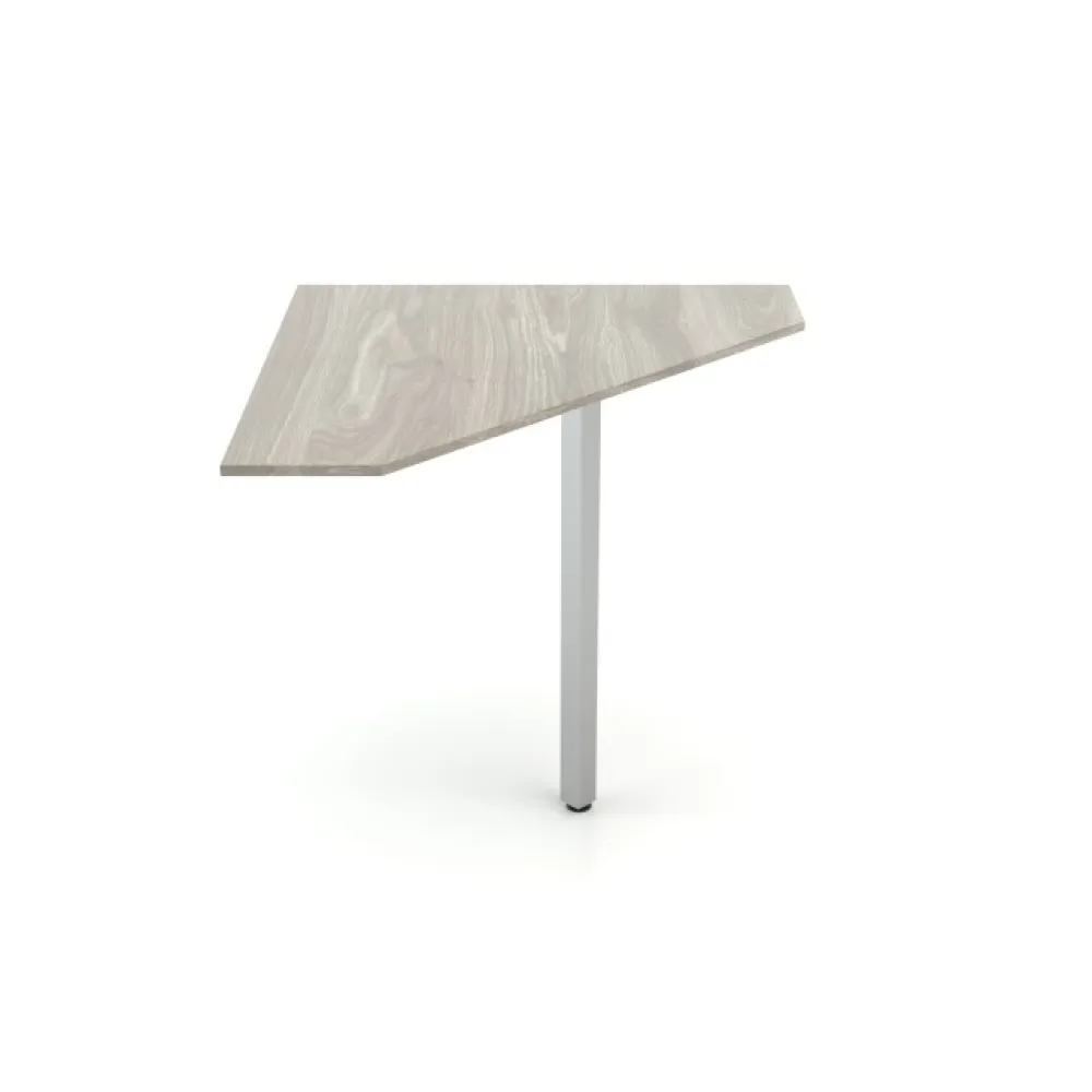 Kampinis modulis 90° su kojelėmis ir medine lentyna ATHENA A 90-1