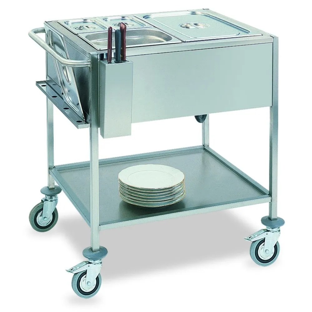 Capricorno Bain Marie Trolley