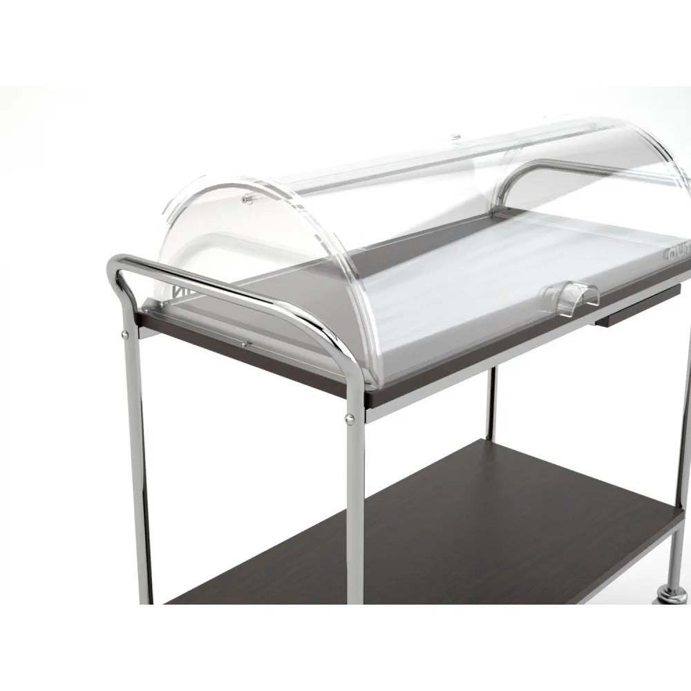 HIRA Clear Serving Trolley