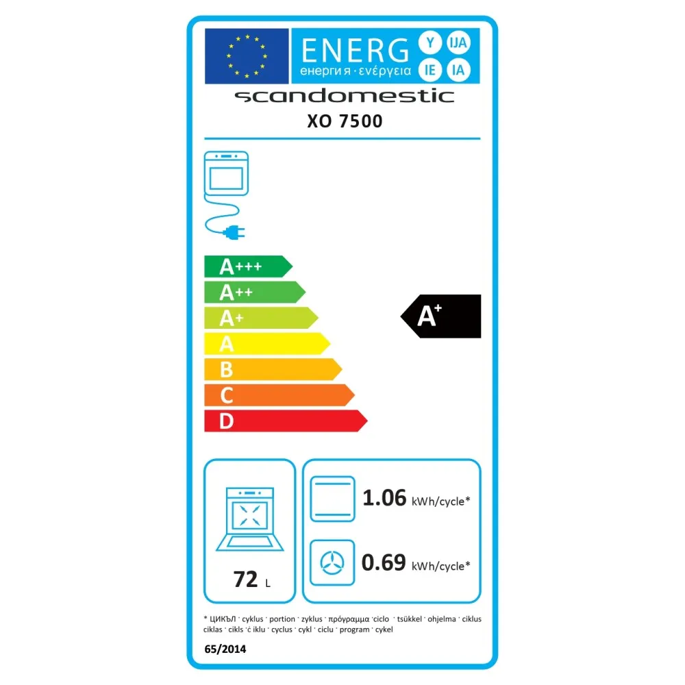 Sleek Built-In Multifunction Oven
