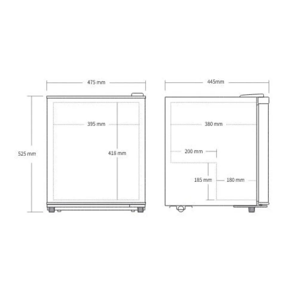 Kompaktne Külmik SKS56WE