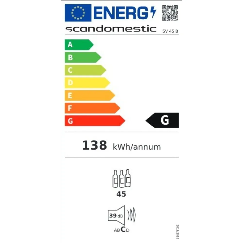 Refroidisseur à vin SV45B