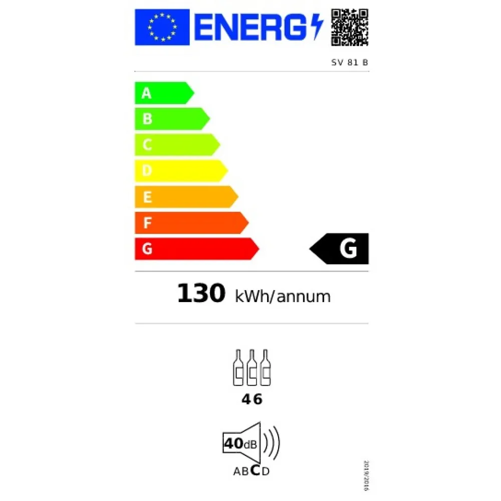 Réfrigérateur à vin SV81B