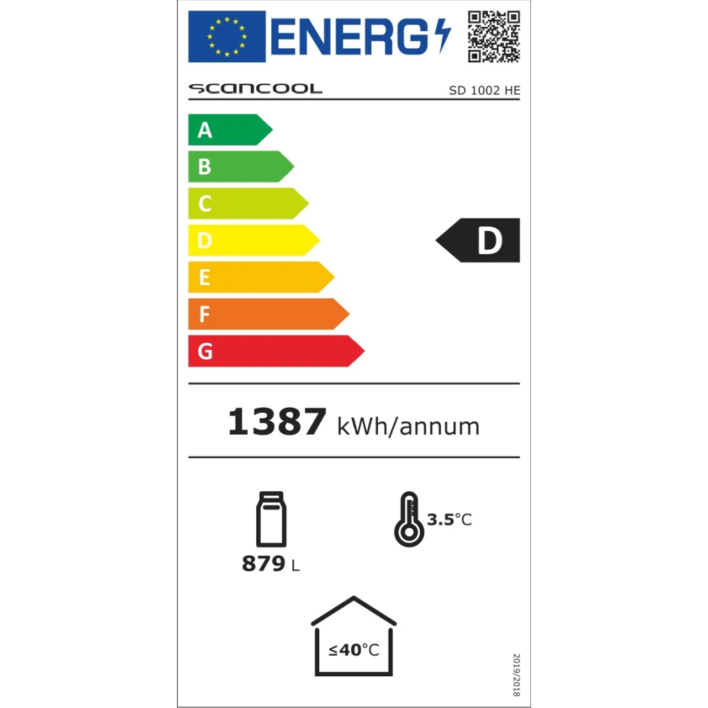 Réfrigérateur d'Exposition Pro SD 1002 HE
