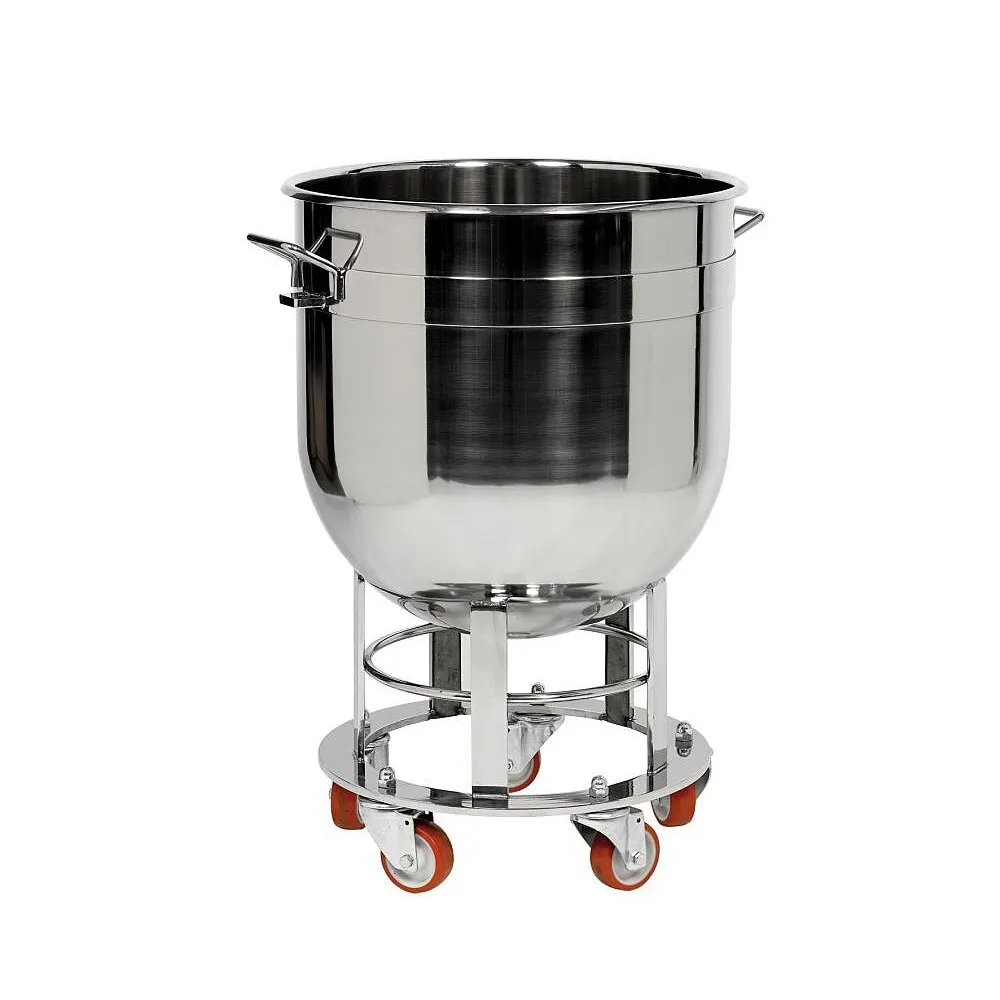 Чаша для миксера BM CHEF 60 с колесами из нержавеющей стали
