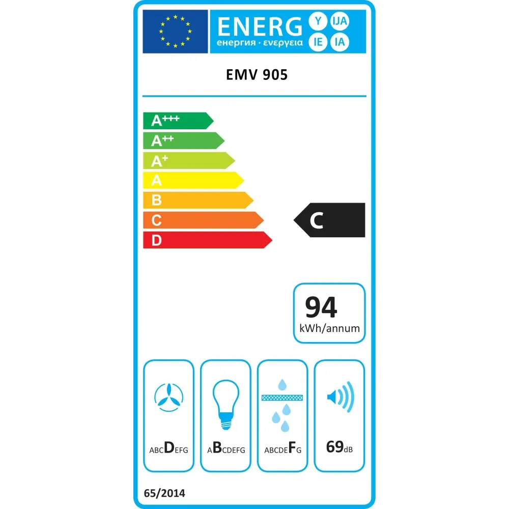 Mugav ja tõhus EMV905 köögikohvri ventilatsioonisüsteem