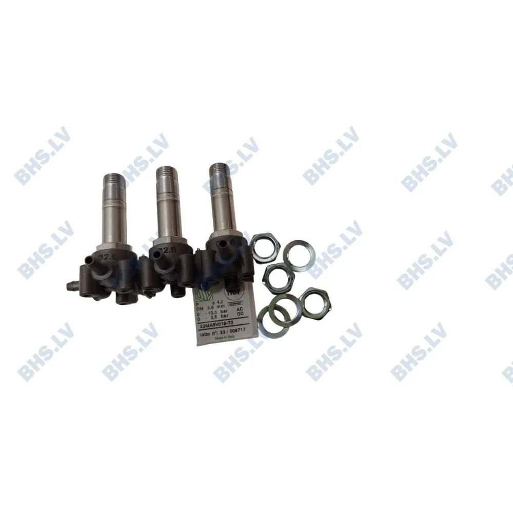 Trīs ceļu vārstu bloks DA 2.6 bez magnēta