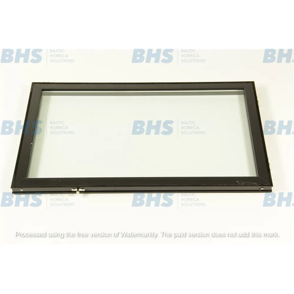 Stikla durvis labajā pusē