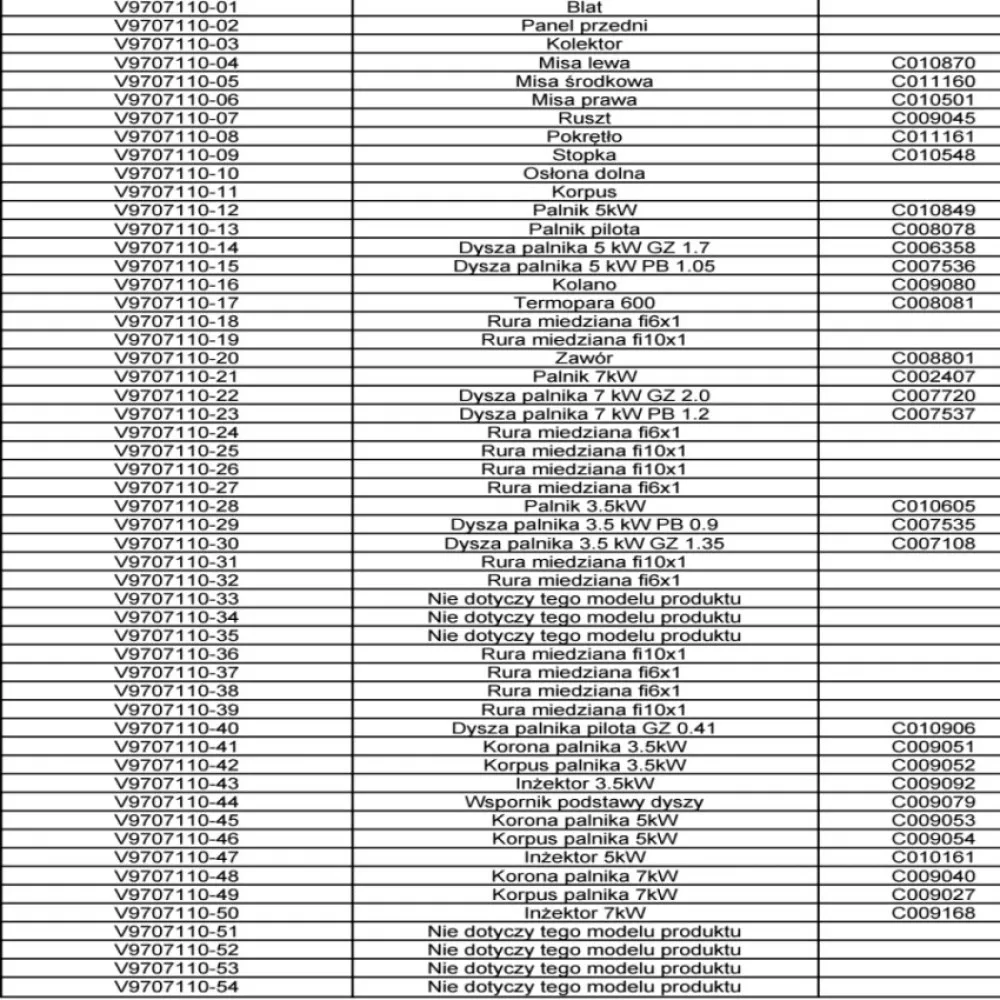 Gaasipliidi Tehniline Joonis