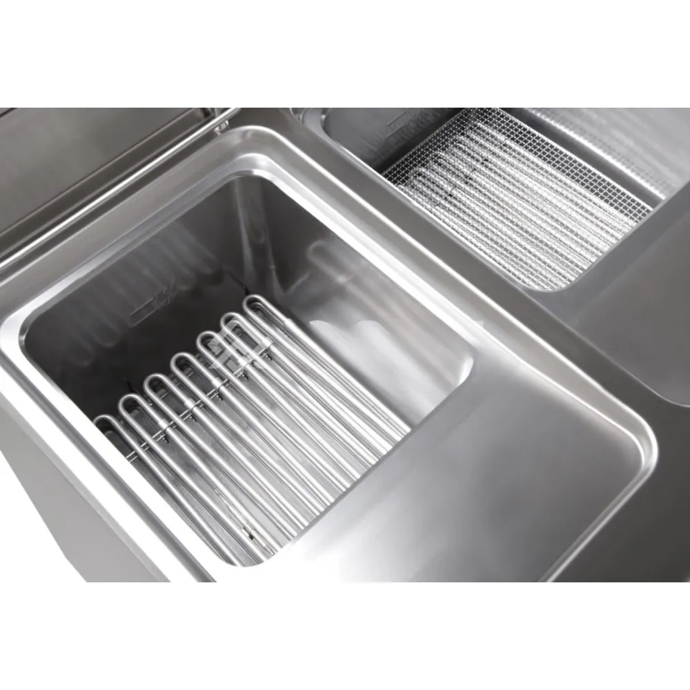 Profesionālais elektriskais friteris ar auksto zonu 2x17 L