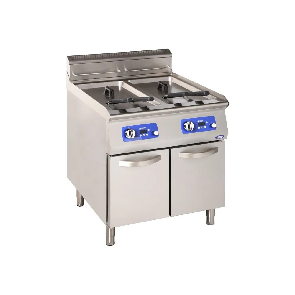 Advanced Cold Zone Electric Fryer 2 x 21 L