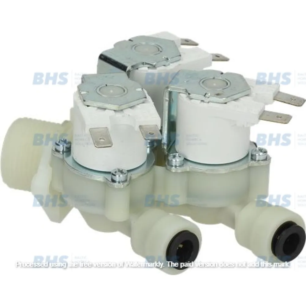 Precision 3-Way Solenoid Valve - 180°