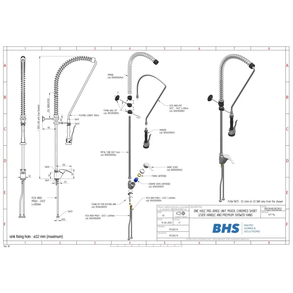 Professionaalne Eelpesu Segisti P20202