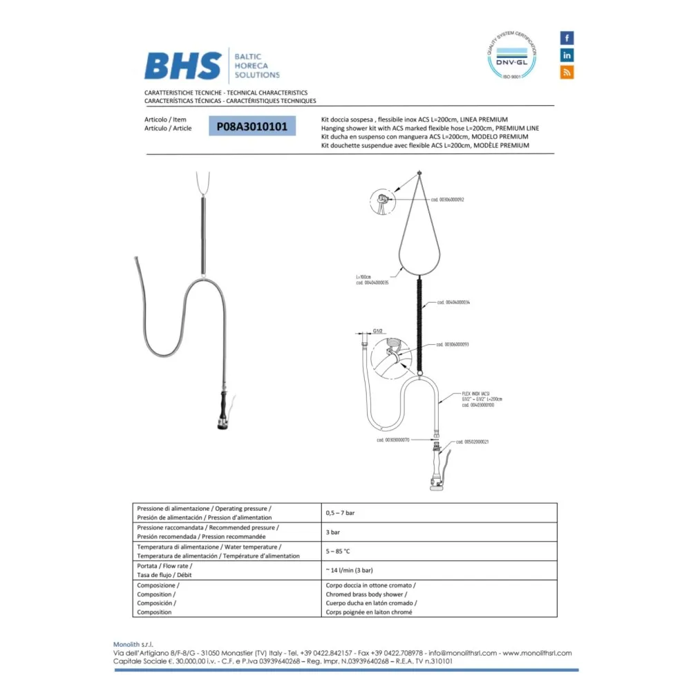 Premium Dušipea PA10101