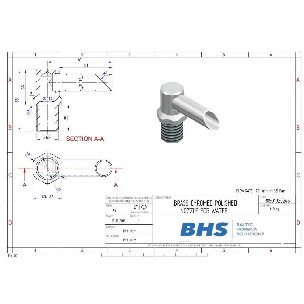 Elegants Ūdens Sadalītājs ATENA