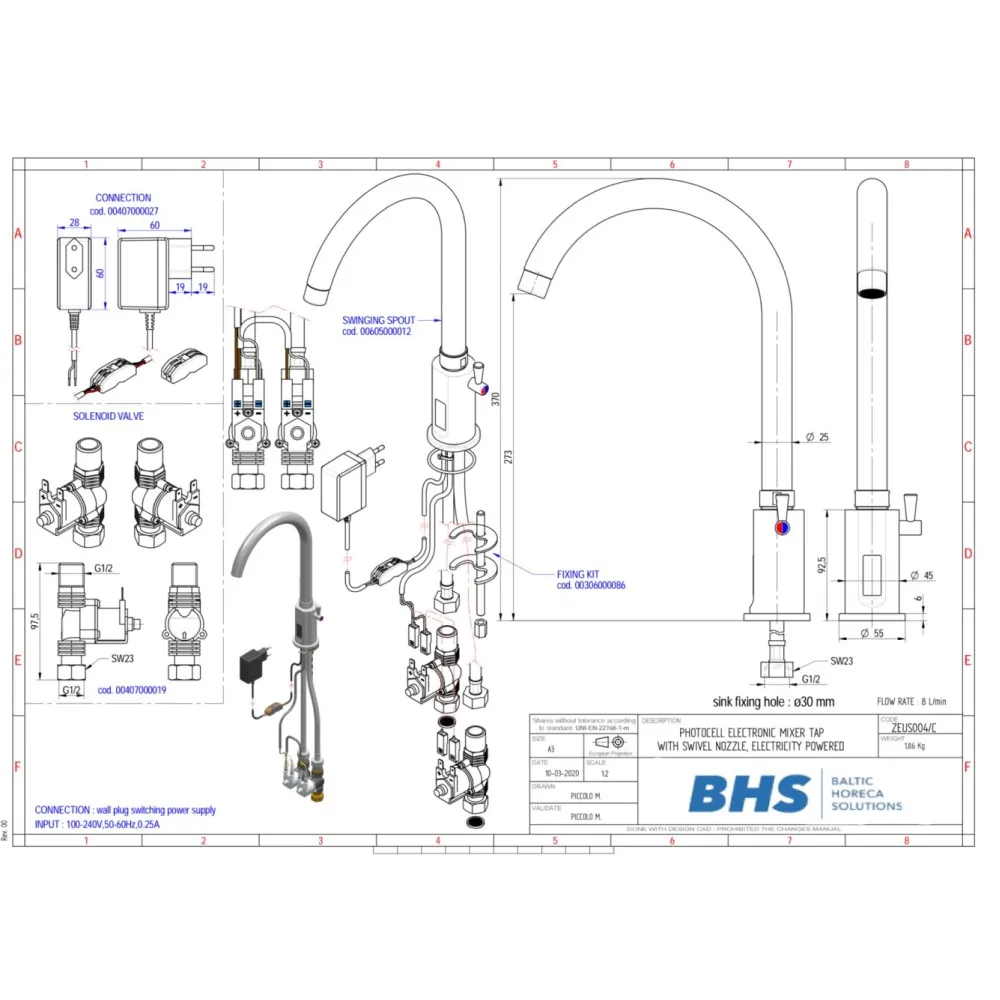 Infrapuna kraan S004/C