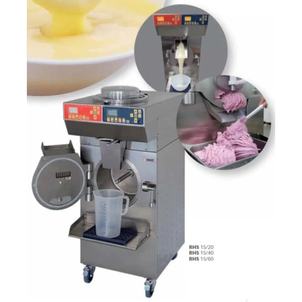 SMARTMIX RHS15/80 - Kombinuotas skaitmeninis ledų gaminimo aparatas