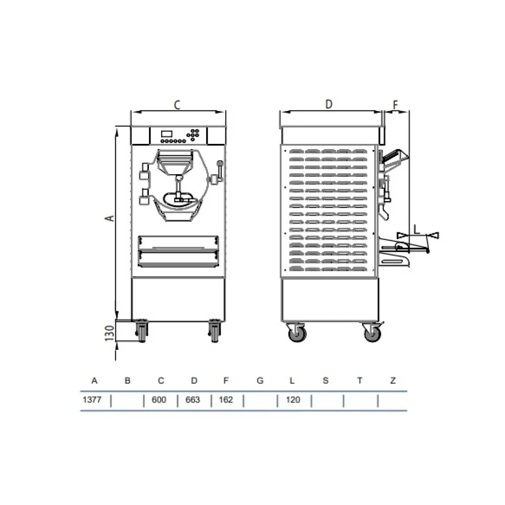 Skaitmeninis ledo kremų gamintojas HBX1000