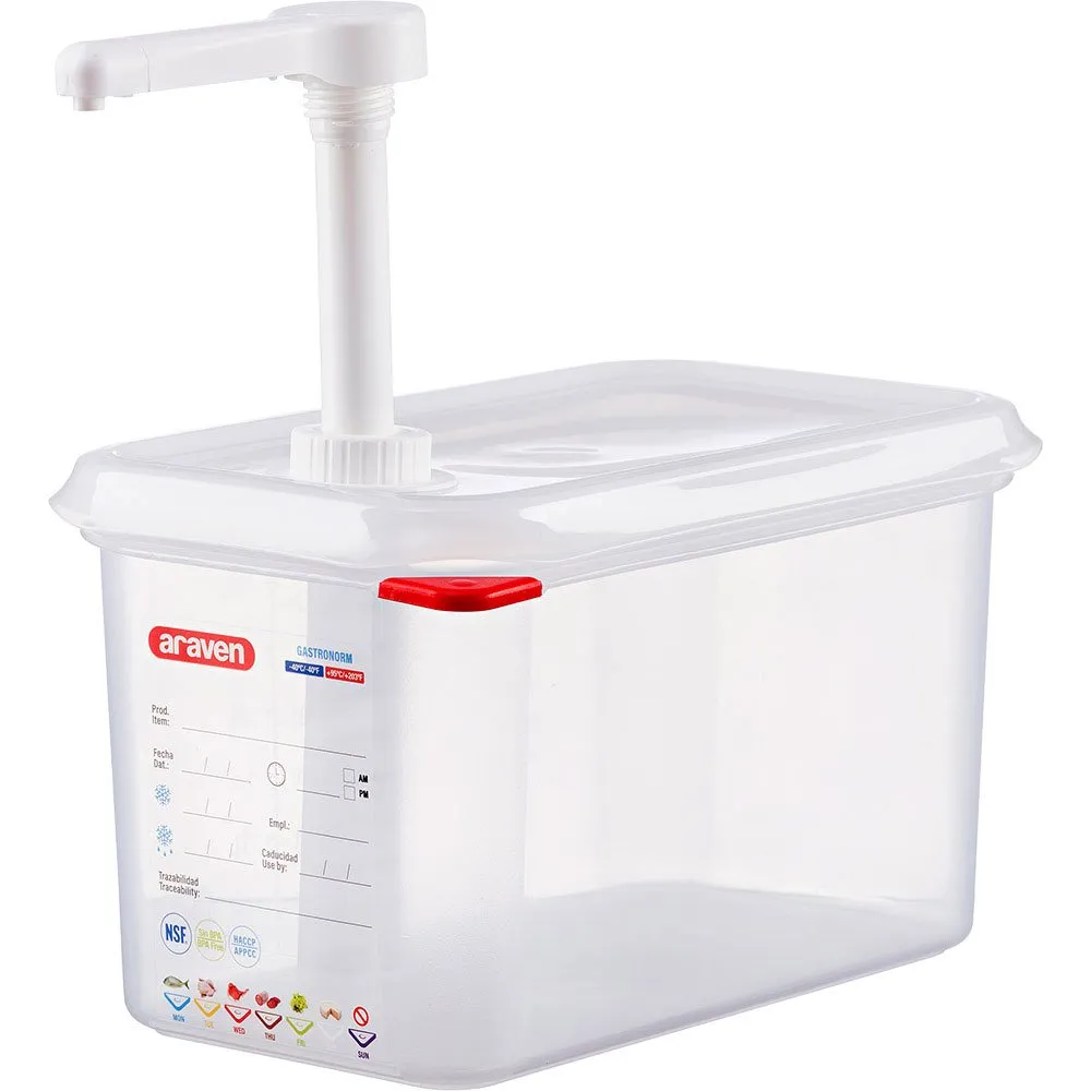 Диспенсер для соусов с насосом GN1/4