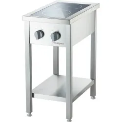 Indukcinė viryklė, 2 indukciniai laukai, 7 kW