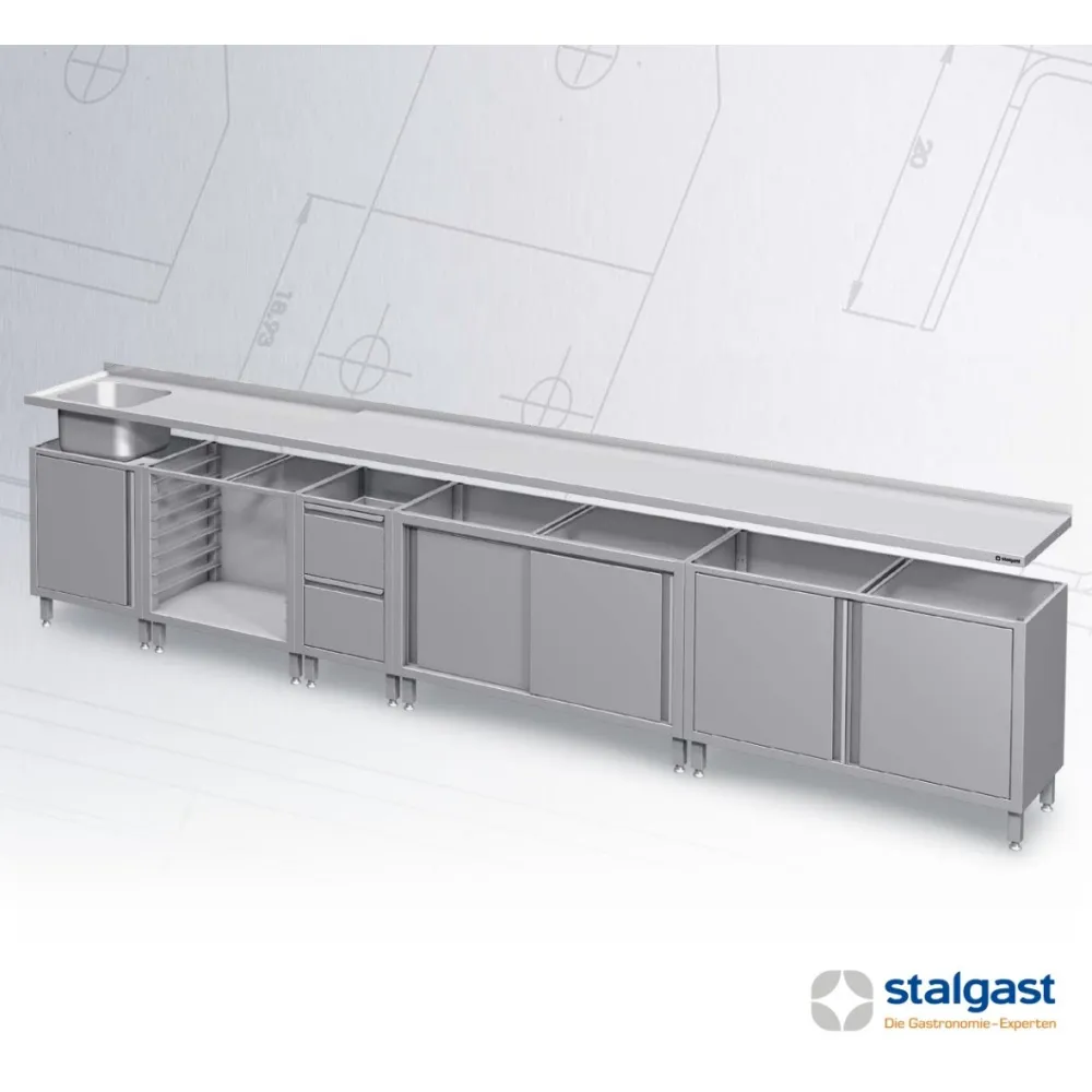 Valamu all kapp H-810 mm