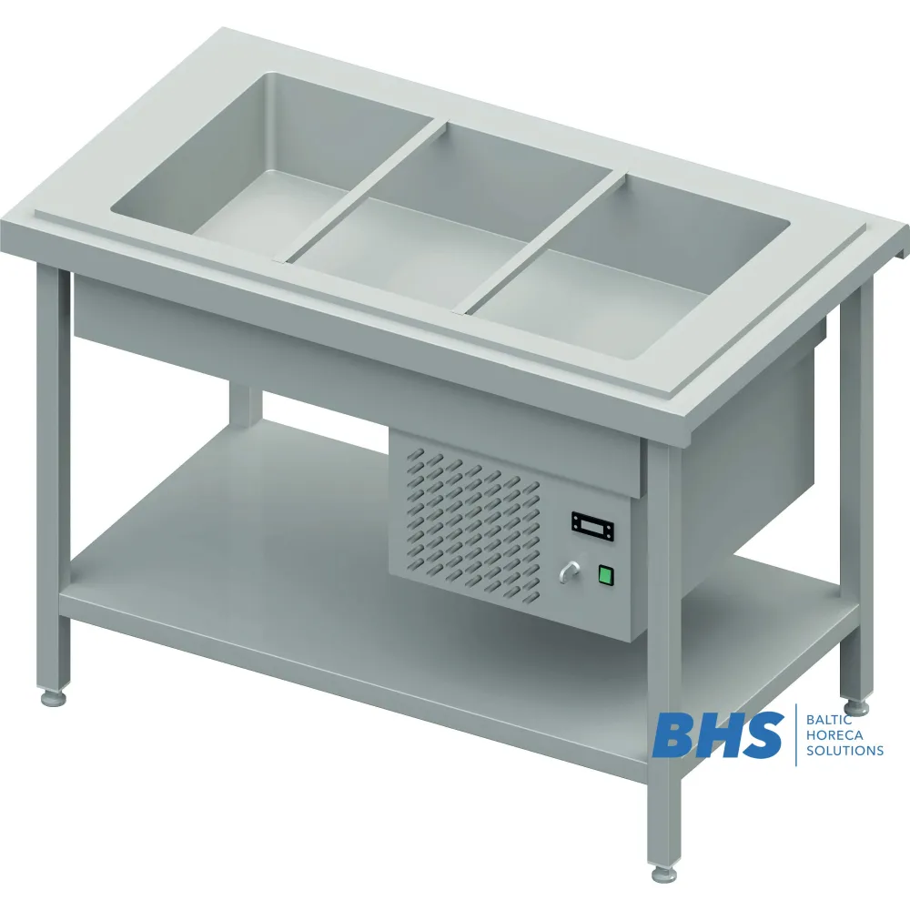 Marmiit vahehoidikuga GN1/1