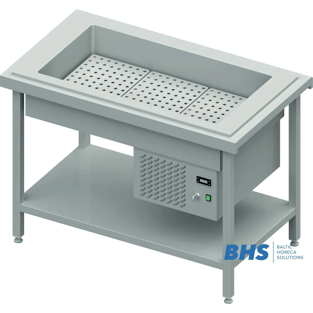 Poêlon en Acier Inox 3xGN1/1