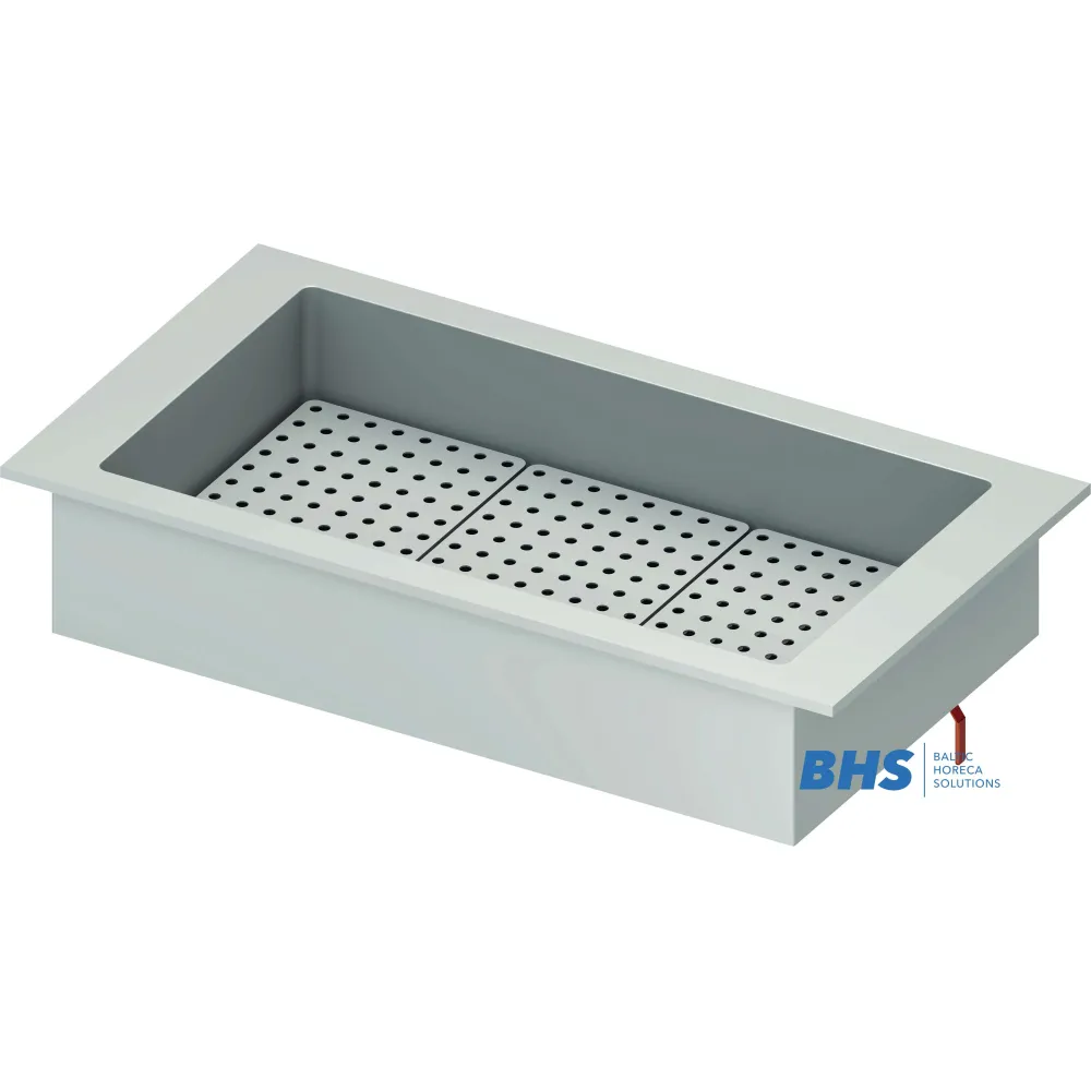 Neitrāls marmīts 3 GN1/1 - Ideāls risinājums uz ledus