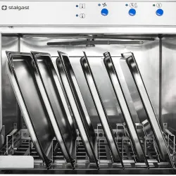 Trauku mazgājamā mašīna 500x500 ar paliktni skalošanas un mazgāšanas sūkni