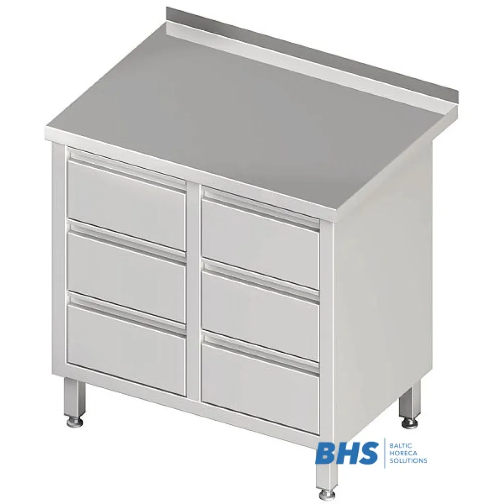 Многофункциональный стол с 6 ящиками