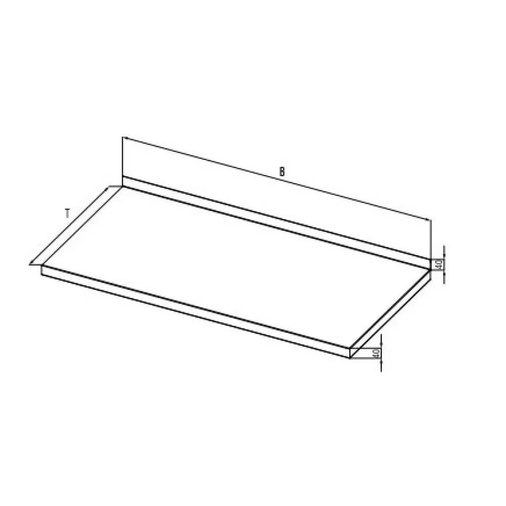Roostevaba terasest tööpind