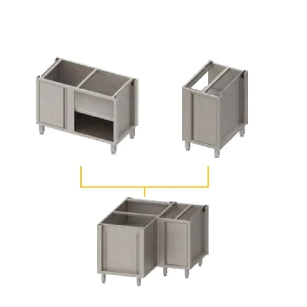 Armoire d'angle élégante H-810 mm