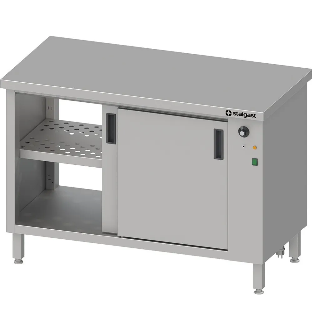 Stalas su šildoma spintele ir stumdomomis durimis – Pass-Through 1000