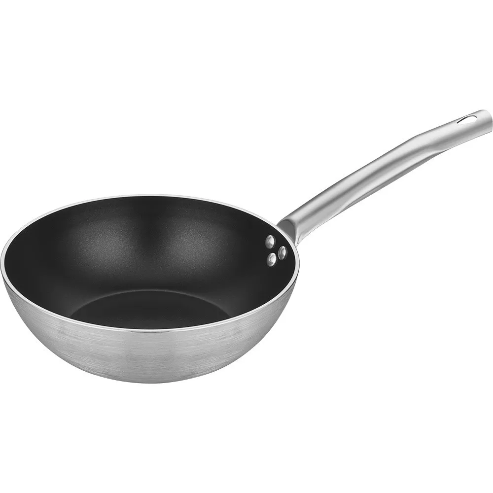 Wok en Aluminium Induction Confort Plus 28 cm