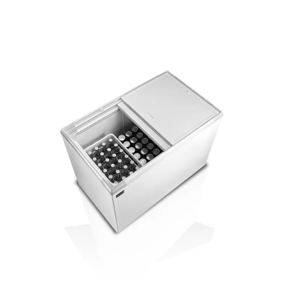 Mūsdienīgs ledusskapis alus dzērieniem KBAK104