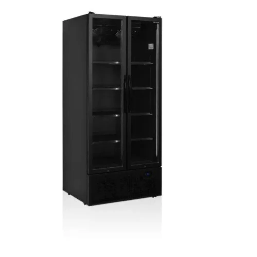 Sleek Dual-Door Display Cooler FS890H