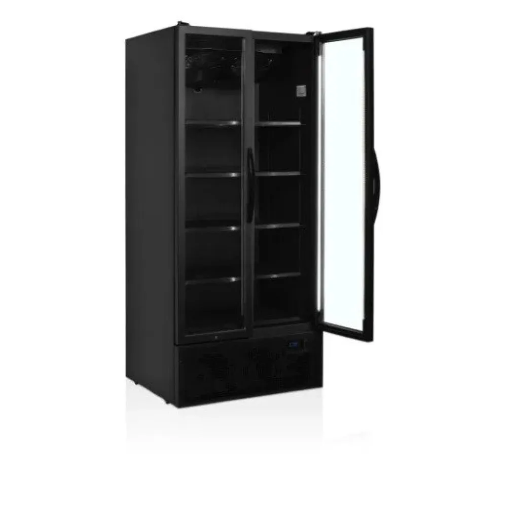 Sleek Dual-Door Display Cooler FS890H