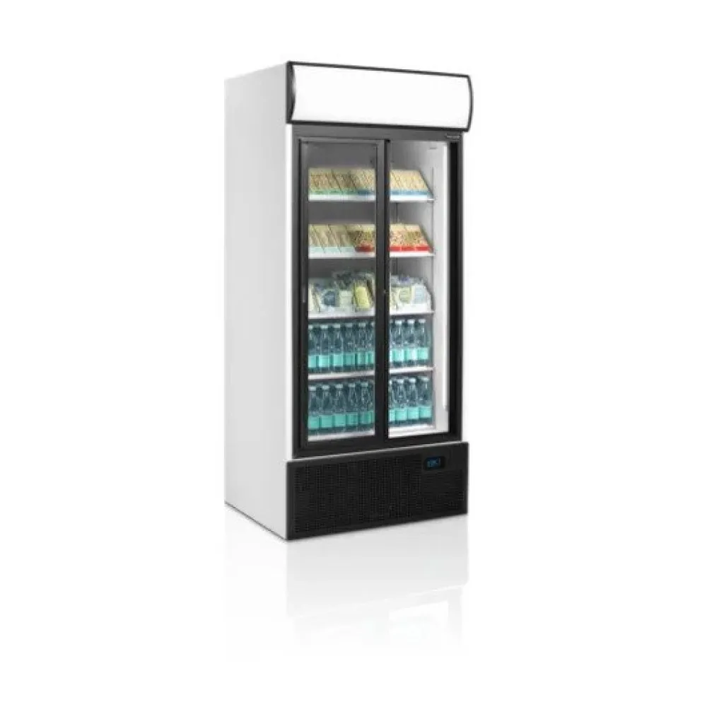 Frosty Glass Door Beverage Cooler