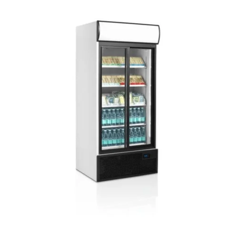 Frosty Glass Door Beverage Cooler